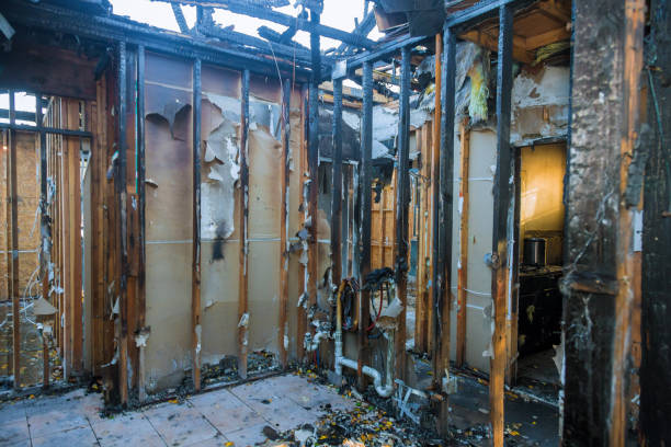 Professional Soot Cleanup technician working in Reminderville, OH